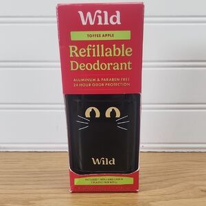 Wild Toffee Apple Refillable Deodorant - Black Cat